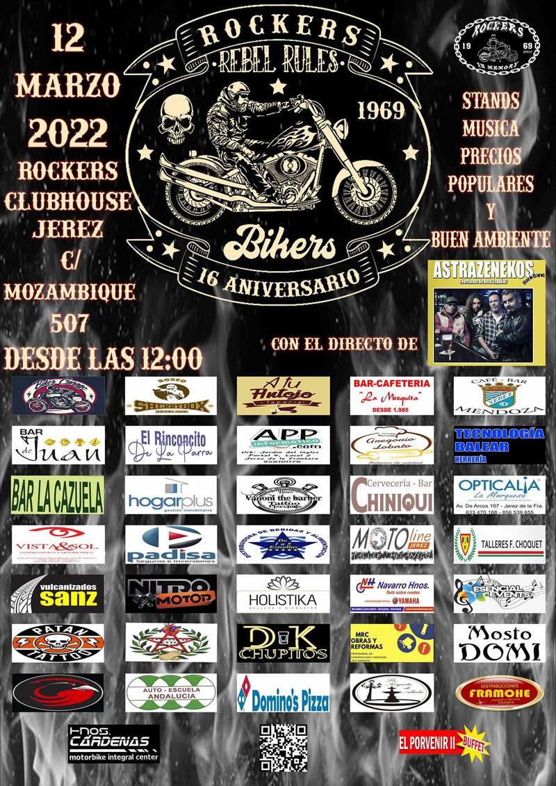 16 Aniversario Rockers Club House Jerez