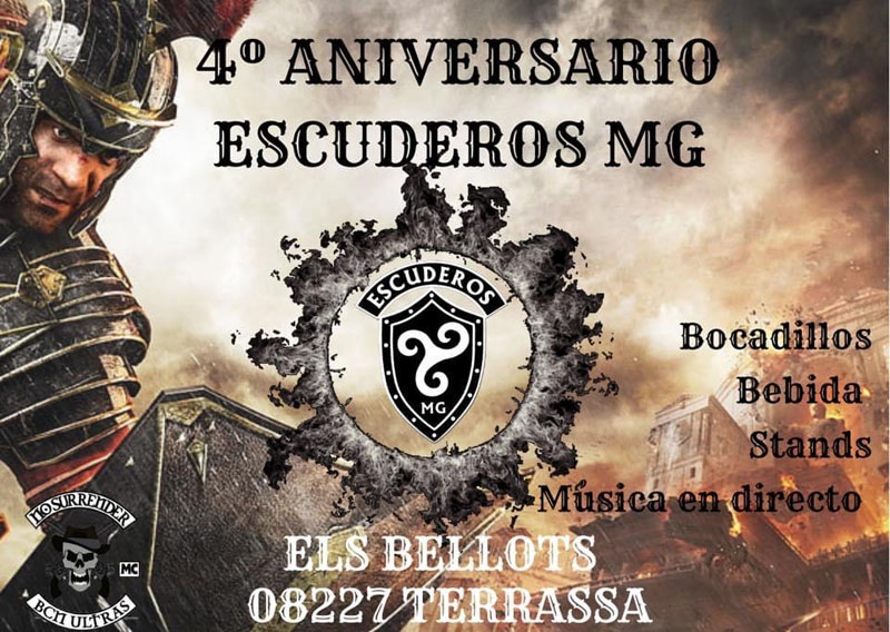 4 aniversario Escuderos MG 