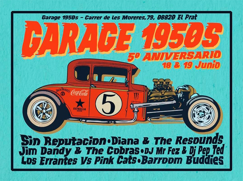 5 Aniversario Garage 1950s