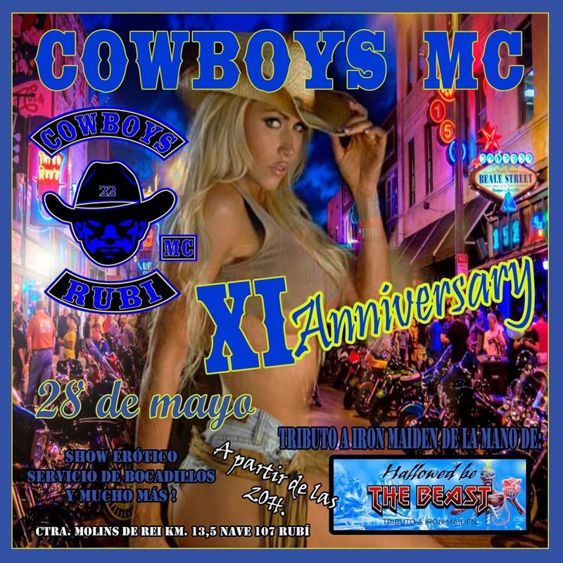XI aniversario Cowboys MC 