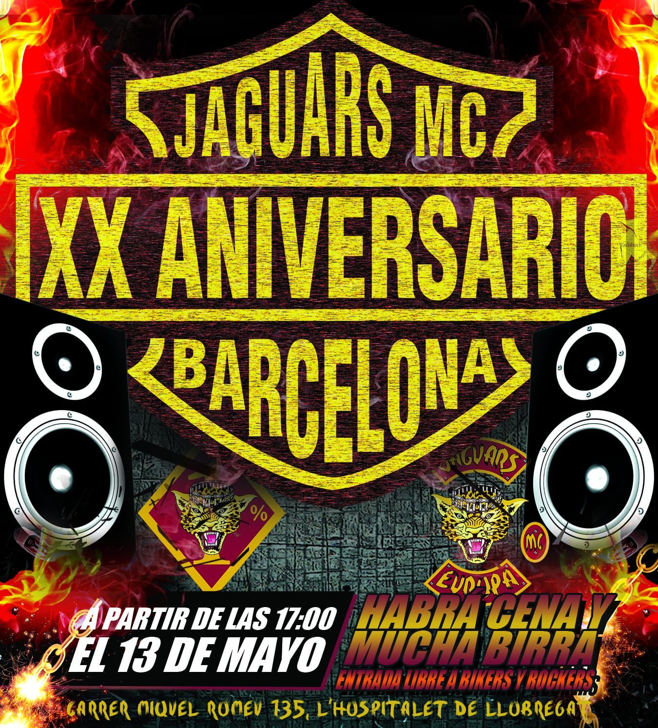XX Aniversario Jaguars MC Barcelona